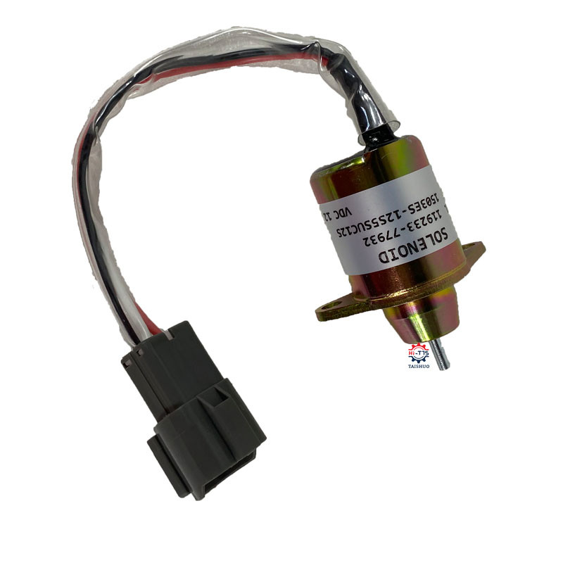 Excavator Parts PC40 4TNV94 Stop Solenoid Valve Switch 119233-77932