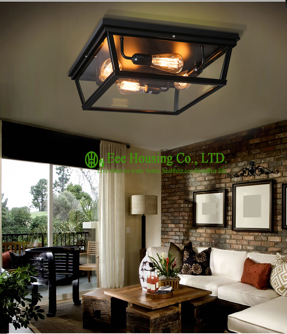 led ceiling lamp modern retro230v led ceiling lamps interior residential led Edison bulb pendant lamp