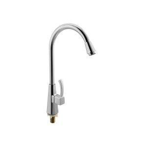 China Single Function Bathroom Sink Faucets With Smooth Handle Operation on sale