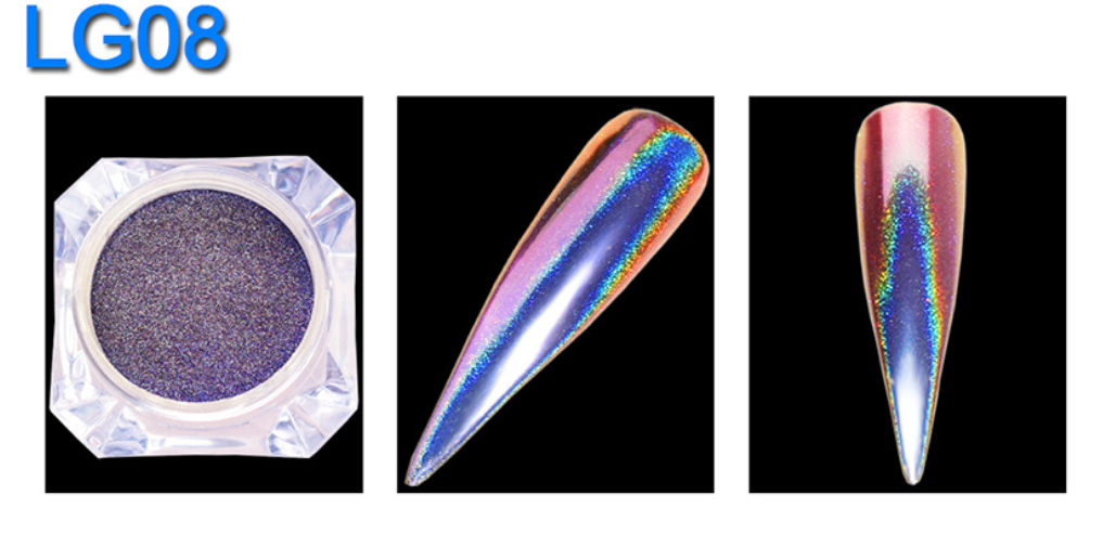 OEM/ODM Yes. Holographic Nail Powder for Poleyster Nails High Standar