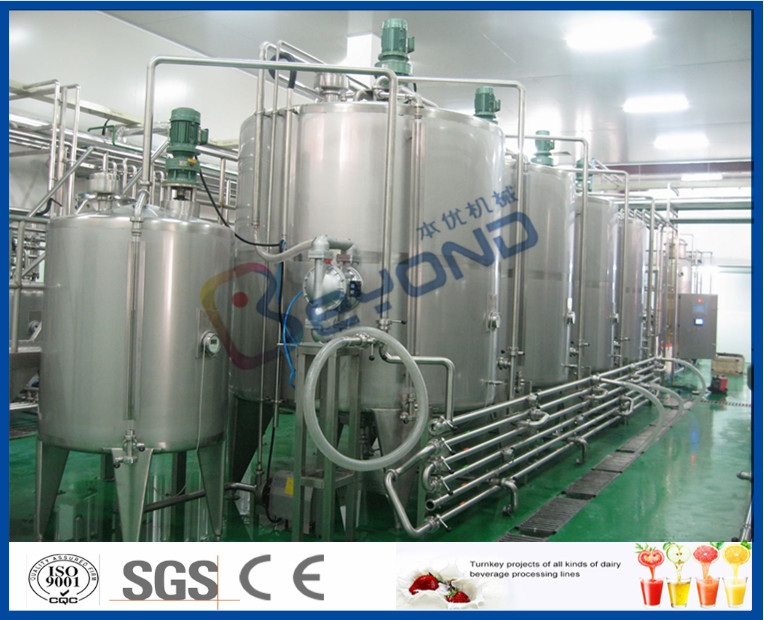 Full Automatic Soft Drink Production Line For Energy Drink Manufacturing Process 3000-20000BPH