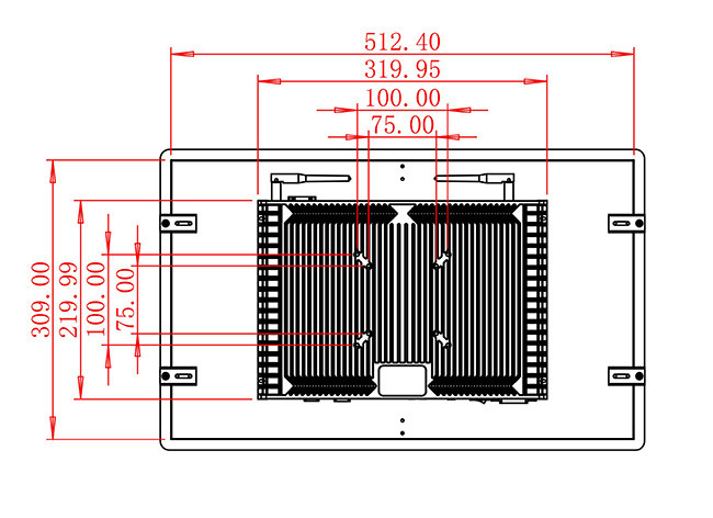 21.5-Inch High-Definition Windows Monitor for Retail Signage and Digital Advertising