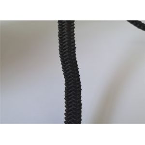 China Colored Polyester Cord 5mm With Metal Tips Various Patterns As Your Request on sale