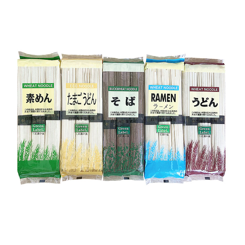Primary Ingredient Buckwheat Noodles Quick Cooking Japanese Soba for Supermarket