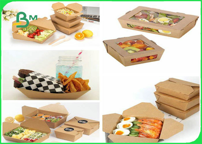 High Stiffness 250gsm 300gsm 350gsm PE Coated Board For Lunch Food Boxes