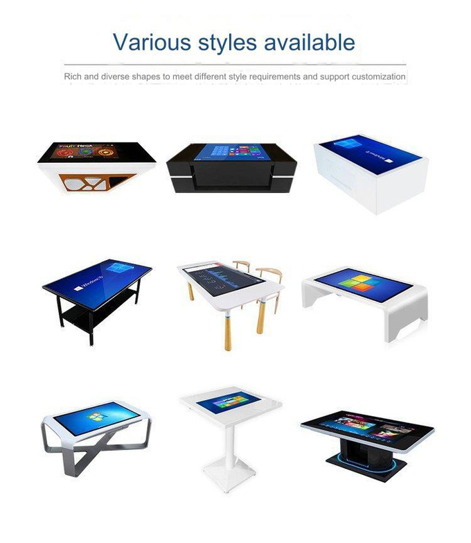 LCD Advertising Desktop Display Screen Computer Monitor 240V Customized