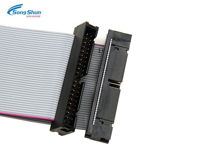 Electrical Connector IDC Ribbon Cable 2.54mm Box Header Ul2651 28awg LED Display