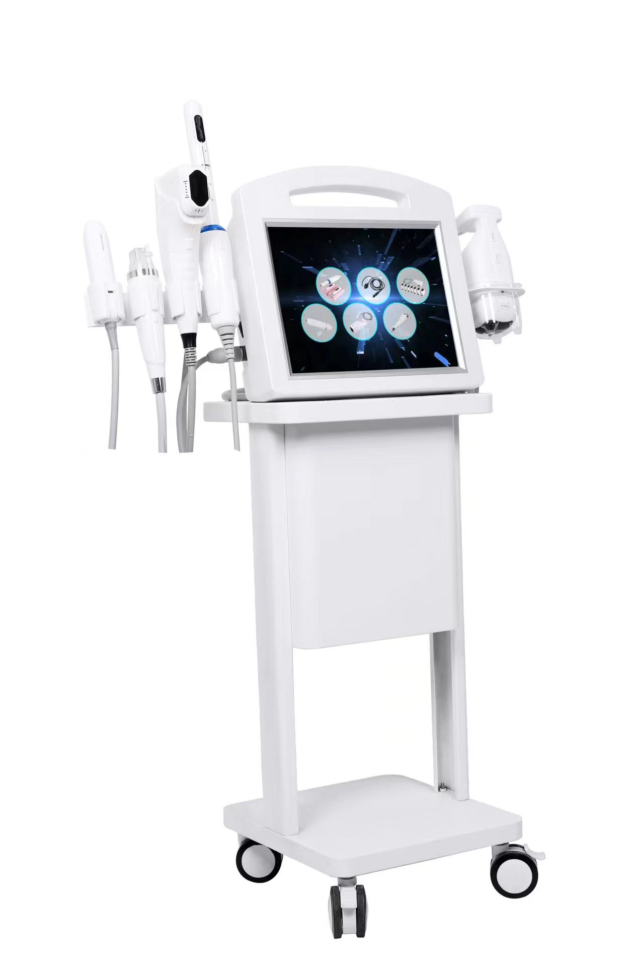 V-Max 4D Hifu Beauty Machine Liposonic Vaginal Tightening Skin Therapy Gold RF 6 In 1 Beauty device