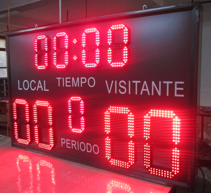customized electronic table tennis basketball volleyball scoreboard digit led display