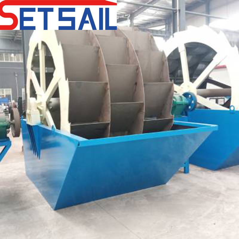 Double Wheel Sand Washing Machine for Land Sand