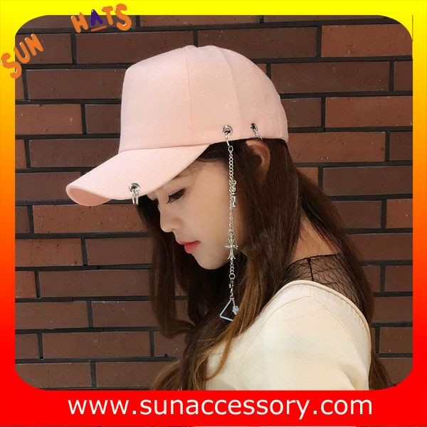 QF17016 Sun Accessory customized wholesale baseball caps and hats for ladies ,caps in stock MOQ only 3 pcs