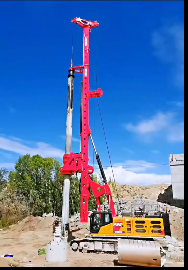  SR435Pro Construction Piling Machine 85M 106m Depth Sany Piling Machine Manufactures
