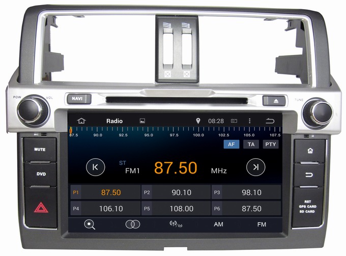 Ouchuangbo Car Radio GPS Navigation Stereo Android 4.4 System for Toyota Prado 2014 DVD Multimedia Kit OCB-8022D