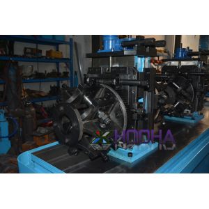 Fast Speed MS Pipe Making Machinery Fully Automation High Accuracy ERW Tube Mill
