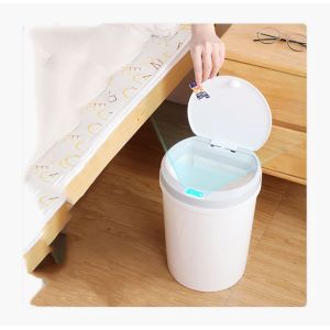 Smart Touchless Motion Sensor Privacy Garbage Bin Foldable Collapsible Sensor