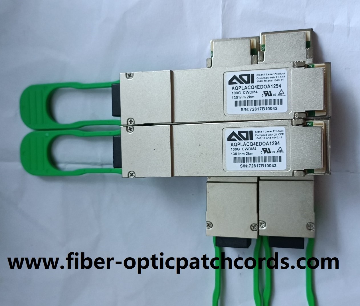 SMF 1301nm SFP Transceiver Module 40G QSFP+ AOI AQOLBCQ4EDMA0878