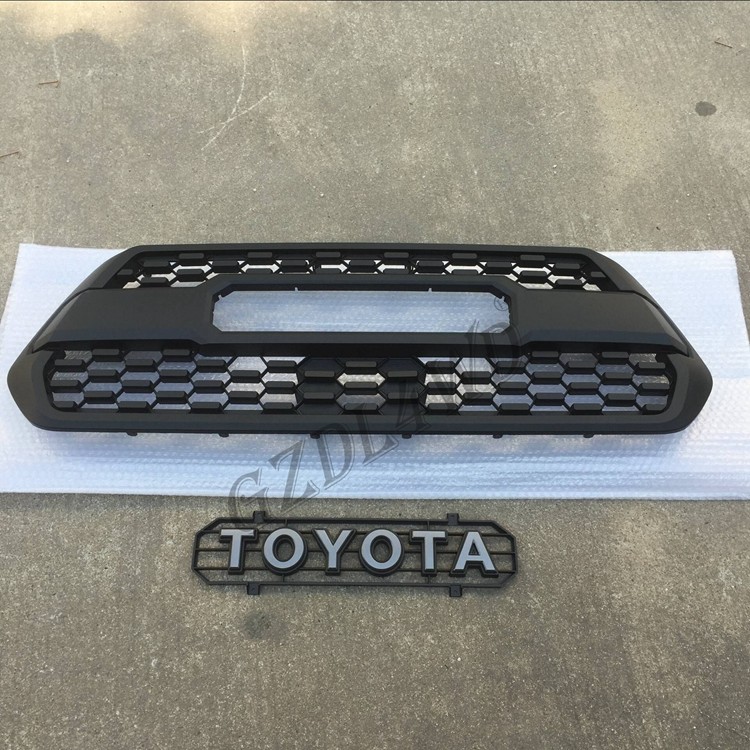 Plastic LED Front Grill Mesh Suit Toyota Tacoma 2005-2011 Pickup Truck