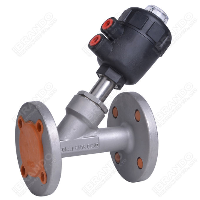 Pneumatic Angle Seat Valve 1