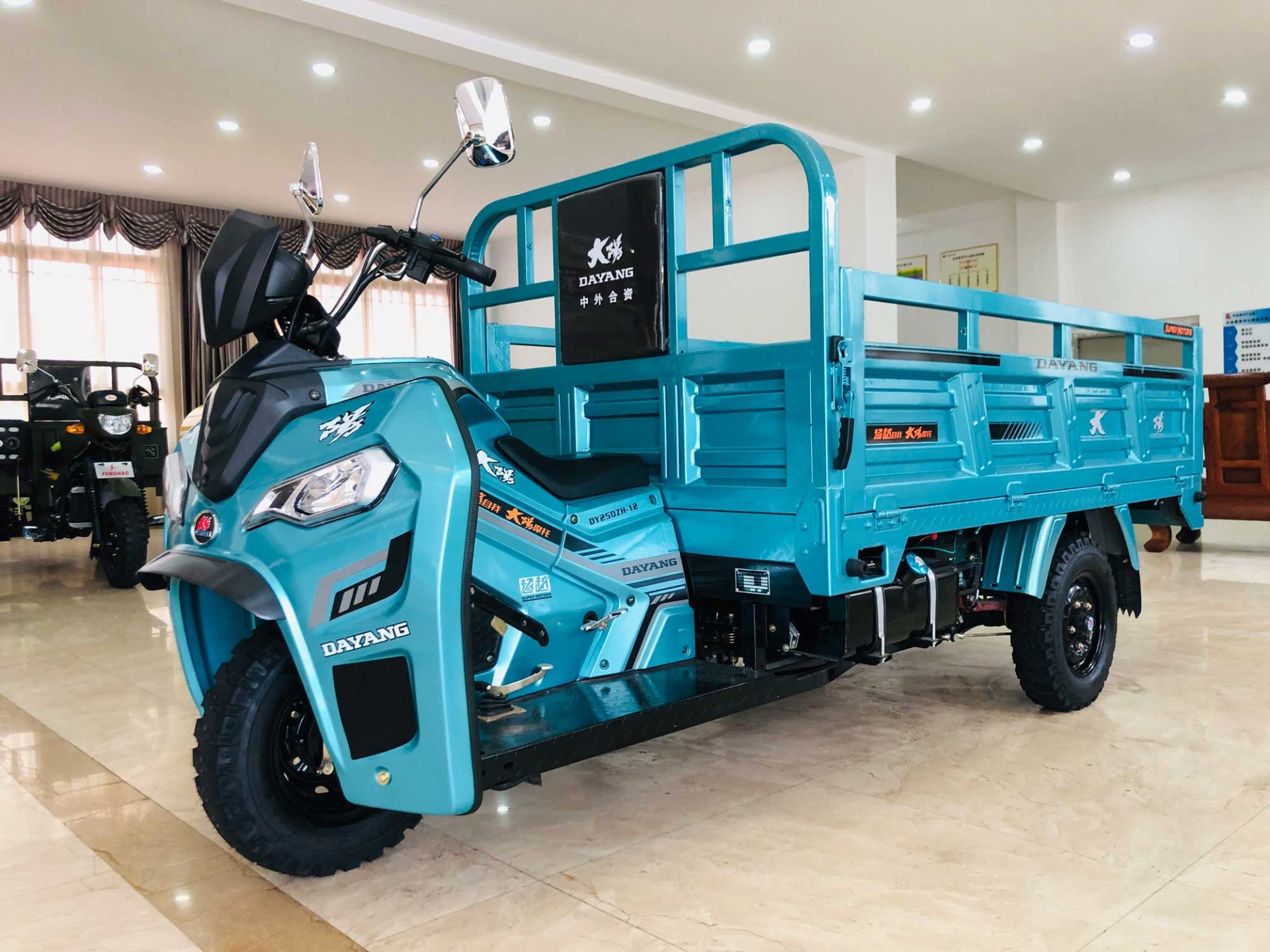 250CC Motorized Cargo Tricycle with 3 Wheel Motorcycle Trike Gasoline from Chinese
