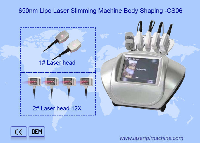 Portable 650nm Lipo Laser Machine Ultrashape Body Slimming Weight Loss