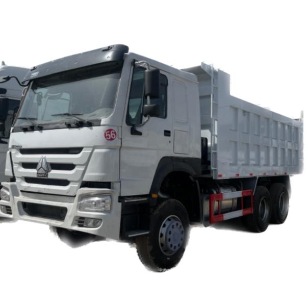 30 Ton 10 Wheeler Sinotruk Howo Volquetes 6x4 Used Dump Truck Engine Capacity 8L