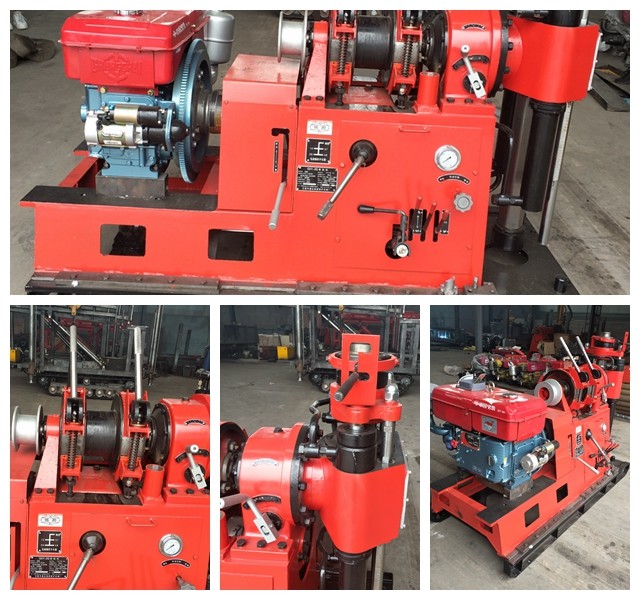 High Working Efficiency Yuchai Engine OEM GK 200 Geological Drilling Rig