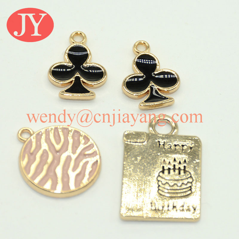 Customized metal tags for furniture and luggage case with engraved letters