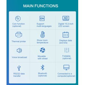 Weighing Scale with BMI Ultrasonic Weight and Height Measure Scales