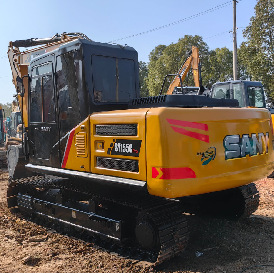 New Arrival SANY 155 Used Medium Crawler Excavator with 15 Ton Weight