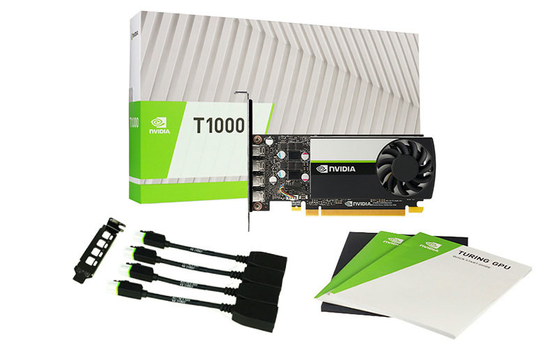 8 GB GDDR6 Turing Architecture Original Brand New NVIDIA Quadro Graphics Card T1000