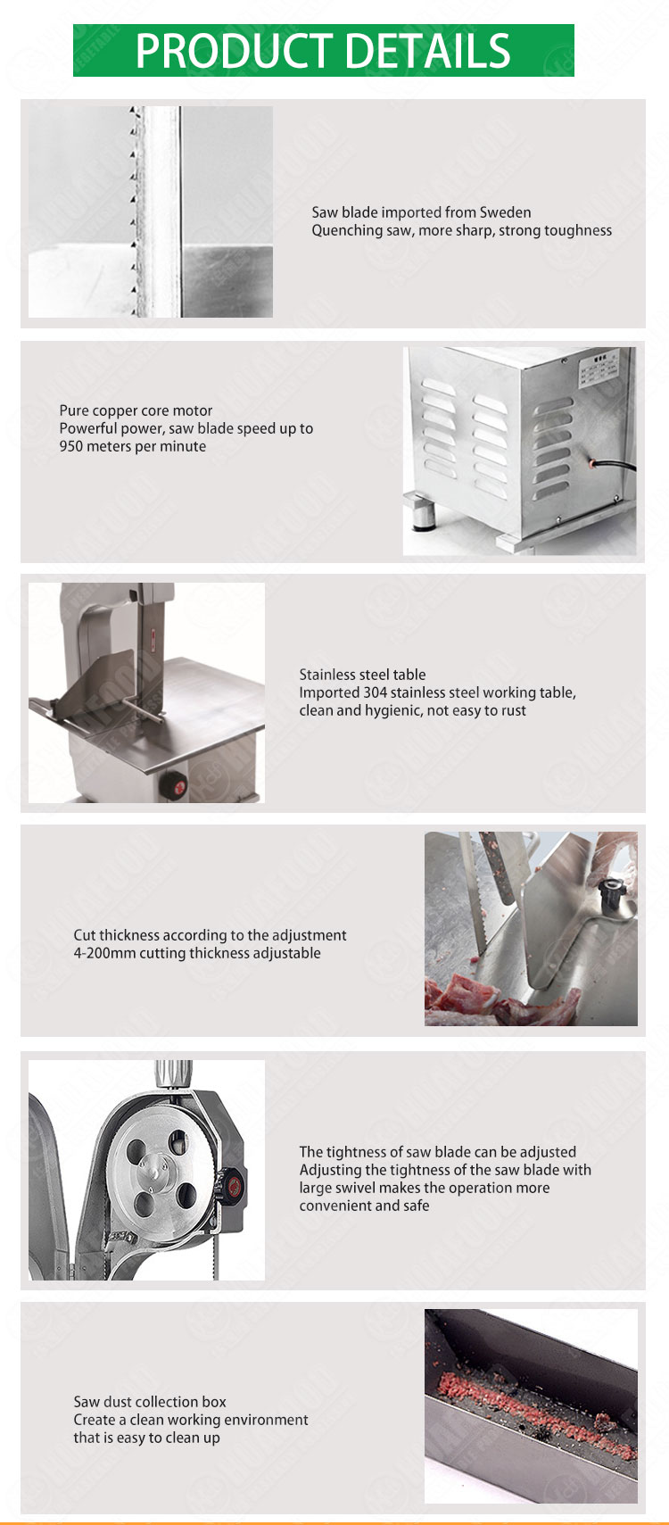 Professional Meat Used Granite Bridge Saw Machine For Sale With Ce Certificate