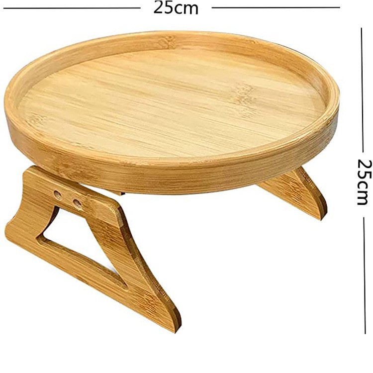Sofa Table for Wide Couches. Couch Arm Tray Table, Portable Table, TV Table and Side Tables for Small Spaces. Stable Sofa Arm Ta