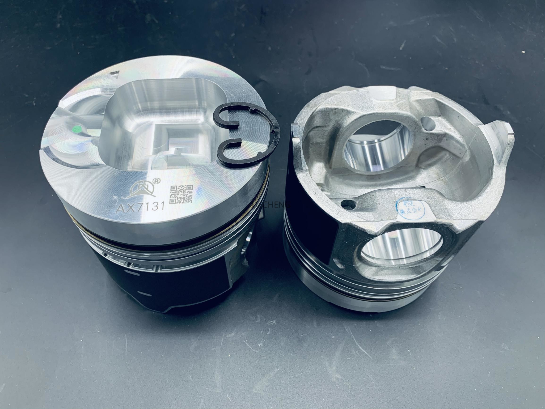 6SD1 Isuzu Excavator Engine Parts AX7131F 66mm Piston