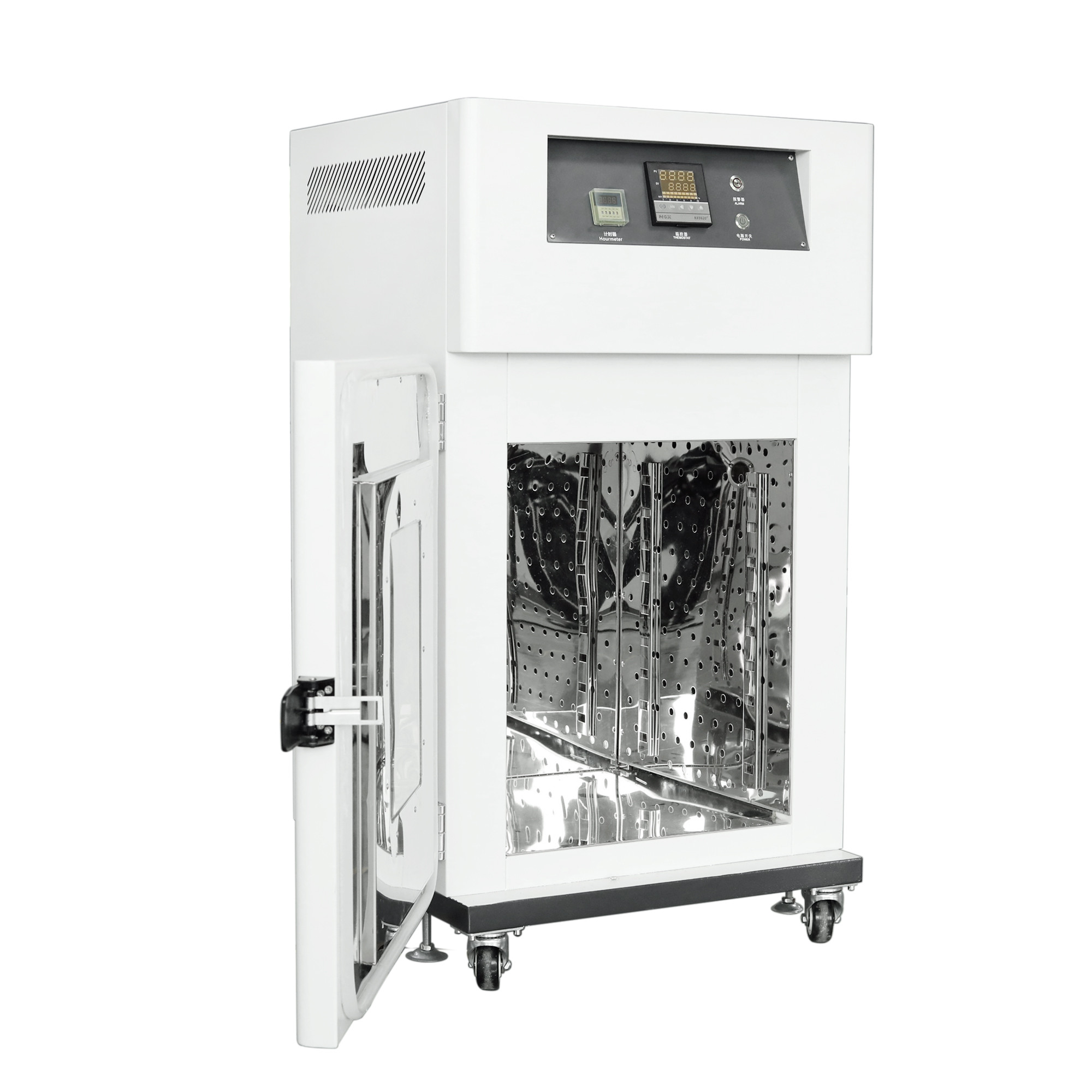 Heating Circulation Wind Industrial Oven With 200-500℃ Precision 0.5℃ For Power 220V Or 380V