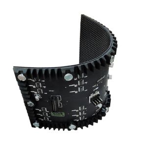 P4 256X128 Flexible Curved SMD2121 Led Matrix Module 1R1G1B
