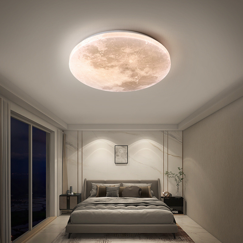 Moon Ceiling lamp Nordic Study Bedroom Lamp Modern Minimalist Children Kids room chandelier(WH-MA-220)