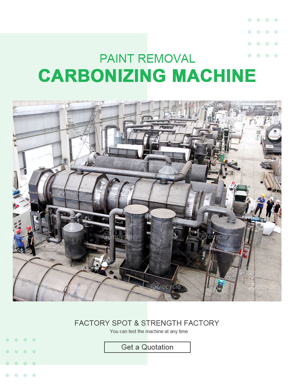 Aluminum Cans Paint Removal Machine Continuous UBC Decoating Equipment