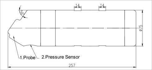 KDF1300 Ultrasonic Doppler Flowmeter Accurate and Durable for Flood Disaster Monitoring