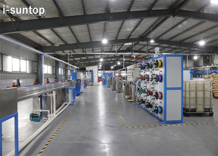70KW Optical Fiber Cable Machine For Dry PBT Loose Tube Production Line