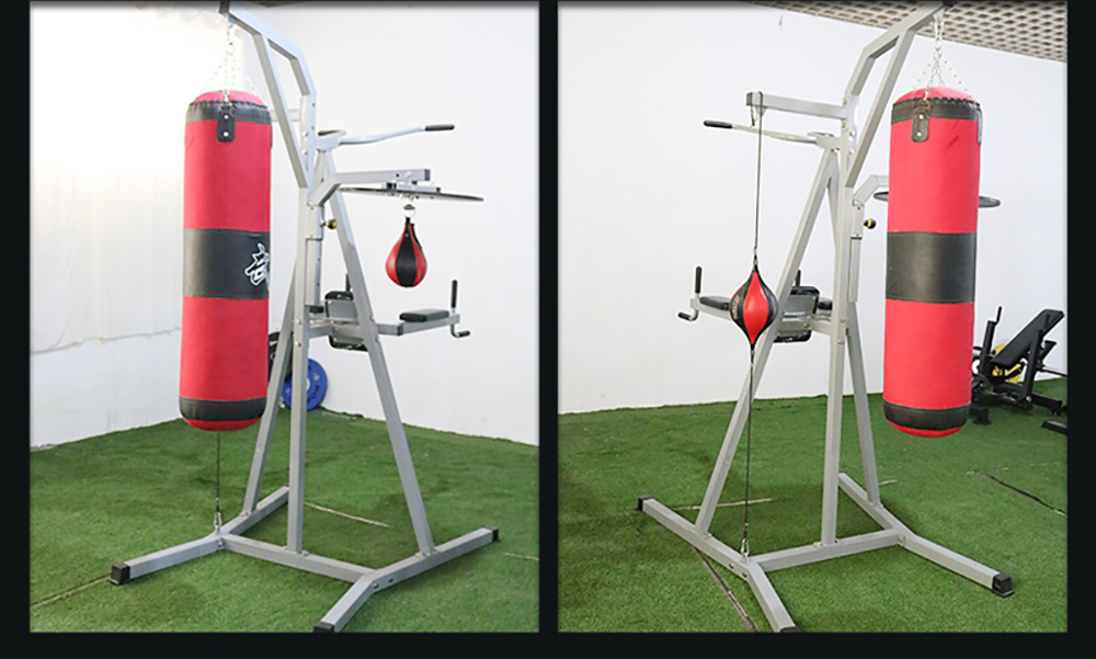 Hot Sale Adjustable Gym Fitness Standing Kick Punching Bag Boxing Rack