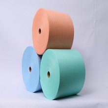 Breathable PET Non Woven Fabric / Rayon Nonwoven Fabric Eco Friendly