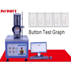 Servo Control Keyboard Button Tester For Keystoke / Switch Button Force Testing