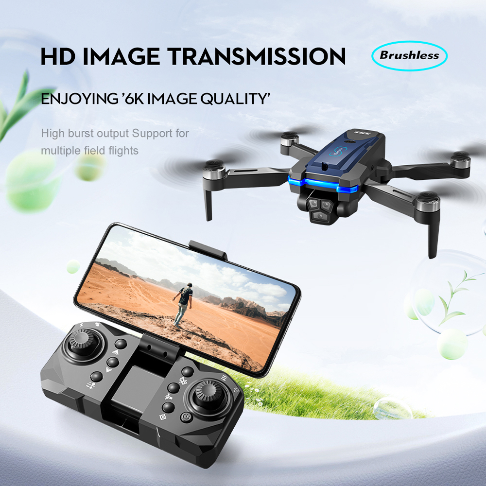 Hot S8s Drones 2.4G WiFi FPV 4K HD Camera Foldable RC Drone Quadcopter Performance Maximum Flight Time 10-20min
