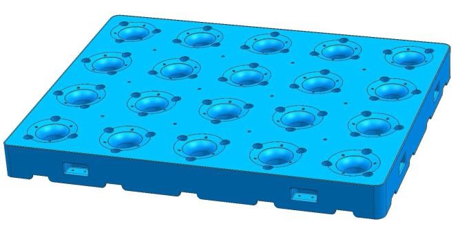Best quality heavy duty and high density pallet 5 gallon water bottle storage rack