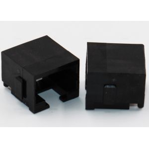 SMT Surface Mount RJ45 Connector R / A Latch Down For LAN Ethernet