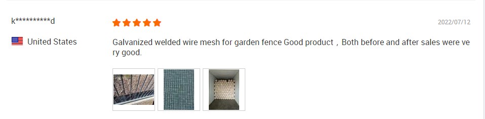 Factory good price 1/2" welded wire mesh roll