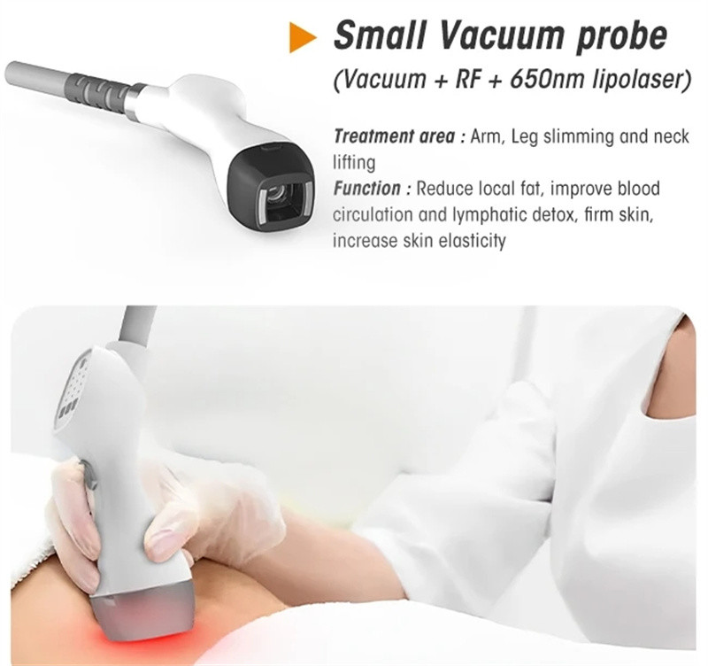 Vacuum Roller Therapy 4 In 1 Cavitation 40k Machine Rf Fat Removal