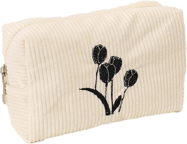 Women Large Capacity Canvas Makeup Bags Travel Toiletry Bag Accessories