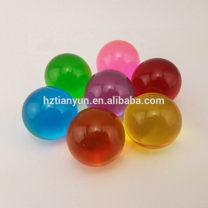 Transparent Large Acrylic Sphere 40mm Clear Plastic Sphere Balls