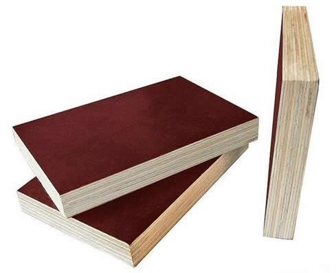 Low Formaldehyde Emission Hardwood Faced Plywood Easy To Clean 1220mm*2440mm
